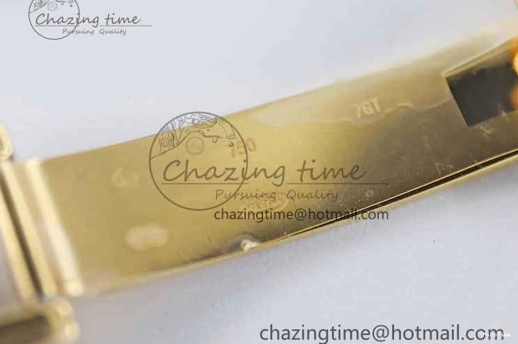 MiroTime 0121 Day Date 40mm YG 904L Steel TWF 1:1 Best Edition White Dial on YG Bracelet A FreshLook 2368